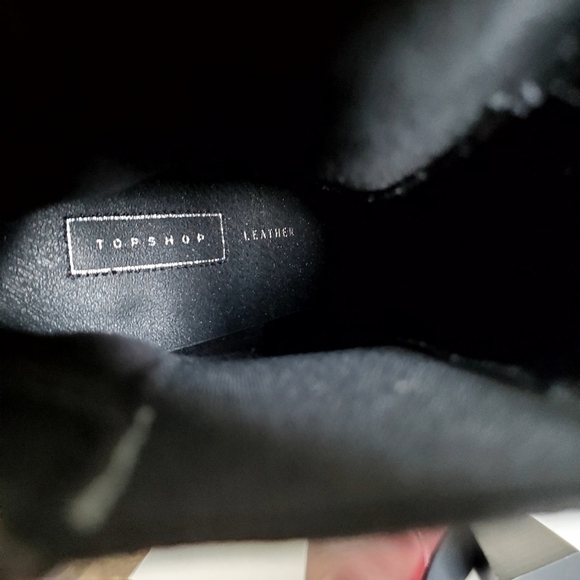 Topshop Harbour Chelsea Burgundy Boot, Size 9.5US - Picture 8 of 11